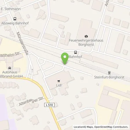 Standortübersicht der Tankstelle Allego GmbH in 48565 Steinfurt