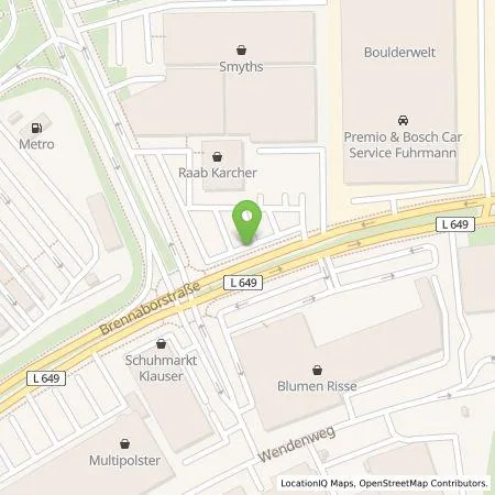 Standortübersicht der Tankstelle EnBW mobility+ AG und Co.KG in 44149 Dortmund
