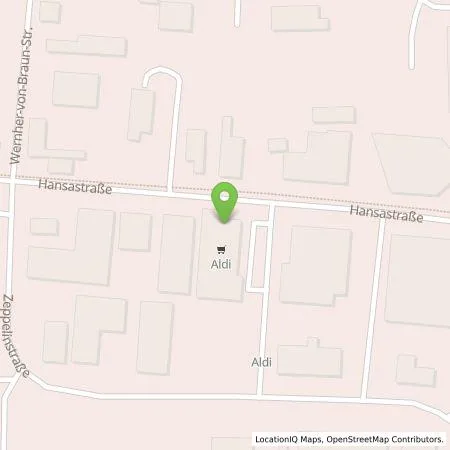 Standortübersicht der Tankstelle ALDI Nord Deutschland Stiftung & Co. KG in 49134 Wallenhorst