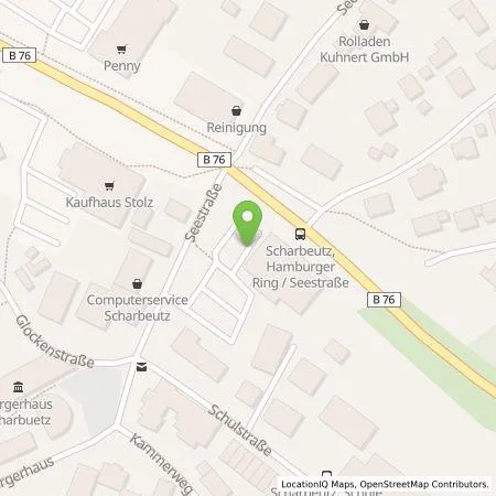 Standortübersicht der Tankstelle ALDI Nord Deutschland Stiftung & Co. KG in 23683 Scharbeutz