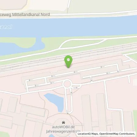 Standortübersicht der Tankstelle Volkswagen Immobilien GmbH in 38442 Wolfsburg