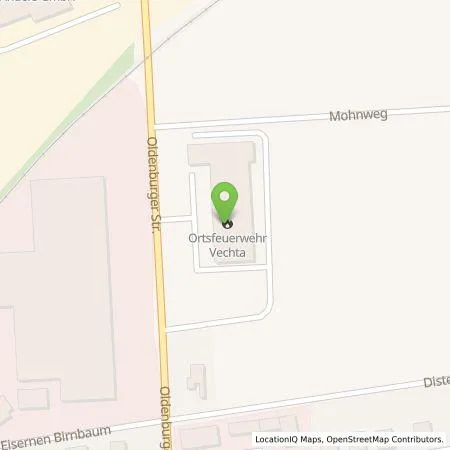 Standortübersicht der Tankstelle Wasserwerk Vechta - Eigenbetrieb Stadt Vechta in 49377 Vechta