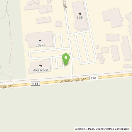 Standortübersicht der Tankstelle ALDI Nord Deutschland Stiftung & Co. KG in 24848 Kropp