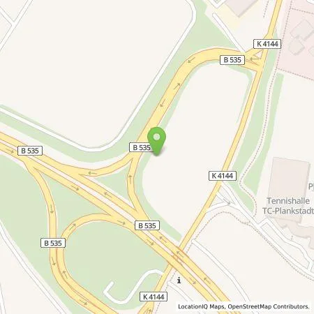 Standortübersicht der Tankstelle Allego GmbH in 68723 Plankstadt