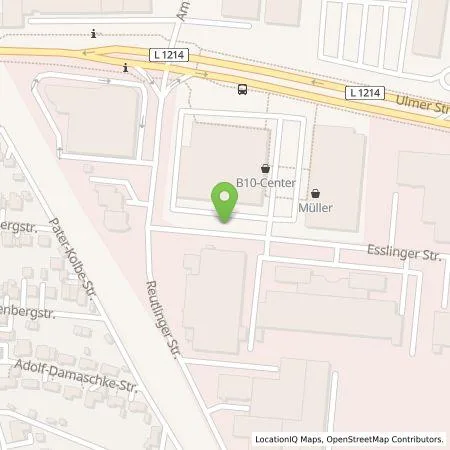 Standortübersicht der Tankstelle MVV Energie AG in 73037 Göppingen