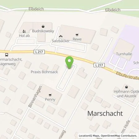 Standortübersicht der Tankstelle EnBW mobility+ AG und Co.KG in 21436 Marschacht