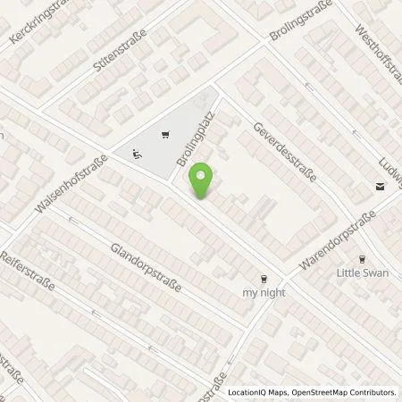 Standortübersicht der Tankstelle Stadtwerke Lübeck Energie GmbH in 23554 Lübeck