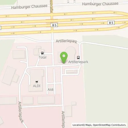 Standortübersicht der Tankstelle ALDI Nord Deutschland Stiftung & Co. KG in 14624 Dallgow