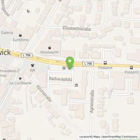 Standortübersicht der Tankstelle Erenja AG & Co. KG in 45739 Oer-Erkenschwick