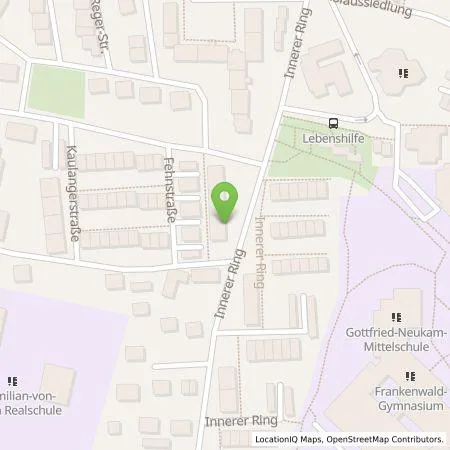Standortübersicht der Tankstelle eze.network GmbH in 96317 Kronach