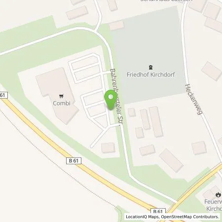 Standortübersicht der Tankstelle Vattenfall Smarter Living GmbH in 27245 Kirchdorf