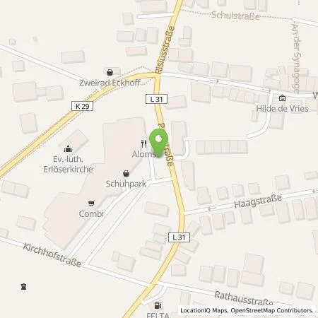 Standortübersicht der Tankstelle Vattenfall Smarter Living GmbH in 26826 Weener
