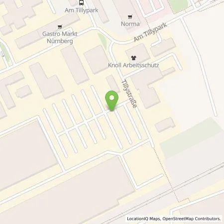 Standortübersicht der Tankstelle Robert Bosch GmbH in 90431 Nürnberg