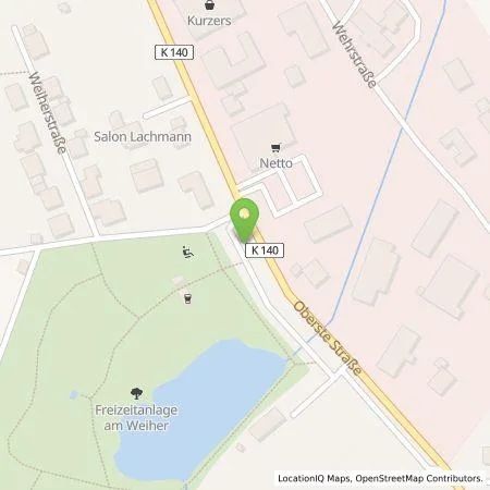 Standortübersicht der Tankstelle RhönEnergie Fulda GmbH in 36151 Burghaun