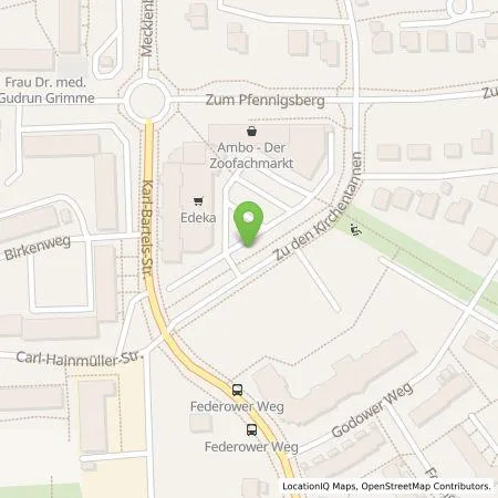 Standortübersicht der Tankstelle EnBW mobility+ AG und Co.KG in 17192 Waren (Müritz)