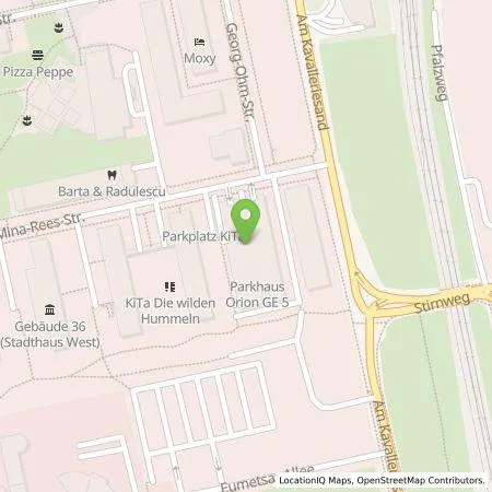 Standortübersicht der Tankstelle Comfortcharge GmbH in 64295 Darmstadt