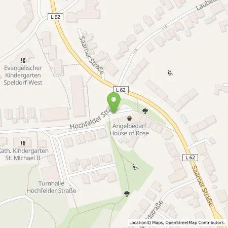 Standortübersicht der Tankstelle HOCHTIEF Ladepartner GmbH in 45478 Mülheim an der Ruhr