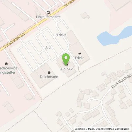 Standortübersicht der Tankstelle ALDI SÜD Immobilienverwaltungs-GmbH & Co. oHG in 46509 Xanten