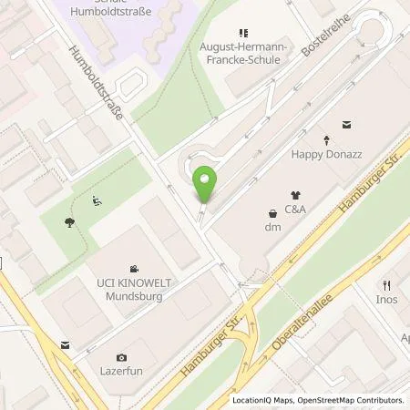 Standortübersicht der Tankstelle Servipark Deutschland GmbH in 22083 Hamburg