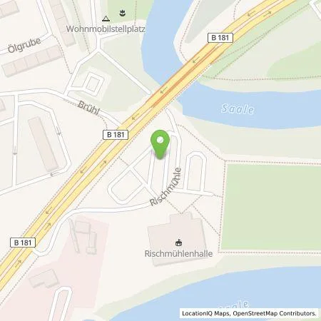 Standortübersicht der Tankstelle Merseburger Wasser und Service GmbH in 06217 Merseburg