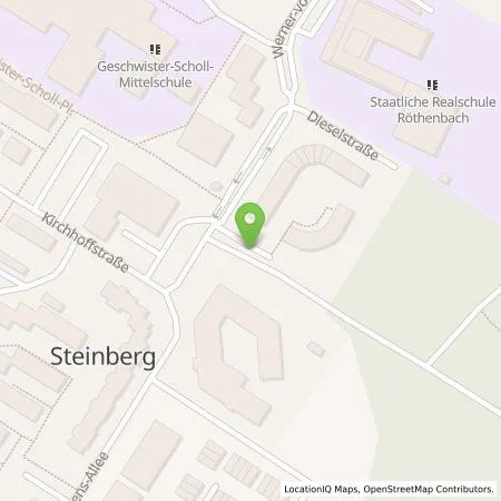 Standortübersicht der Tankstelle N-ERGIE Aktiengesellschaft in 90552 Röthenbach a.d.Pegnitz