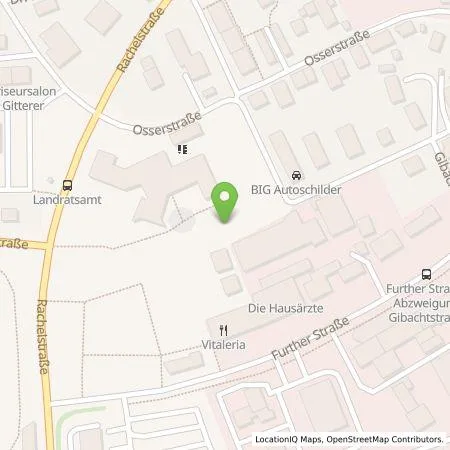 Standortübersicht der Tankstelle Energielösung GmbH in 93413 Cham
