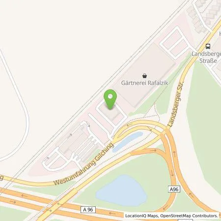 Standortübersicht der Tankstelle EWE Go GmbH in 82205 Gilching