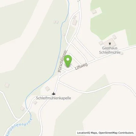 Standortübersicht der Tankstelle Energie Südbayern GmbH in 82497 Unterammergau