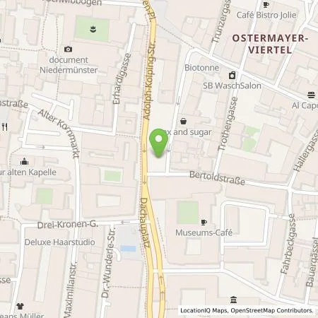 Standortübersicht der Tankstelle REWAG KG in 93047 Regensburg