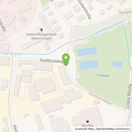 Standortübersicht der Tankstelle Stadtwerke Memmingen in 87700 Memmingen