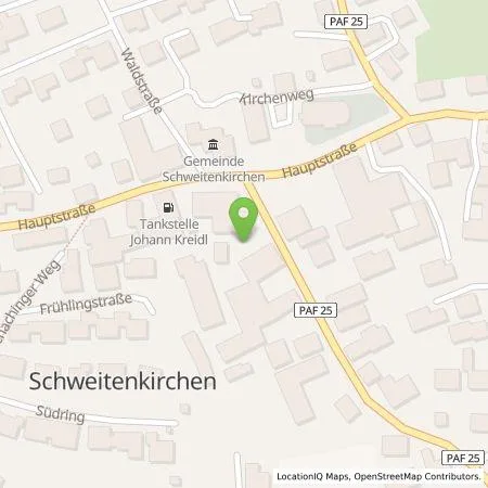 Standortübersicht der Tankstelle Mayr Energie GmbH & Co. KG in 85301 Schweitenkirchen