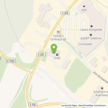 Standortübersicht der Tankstelle Shell Deutschland GmbH in 09356 St. Egidien