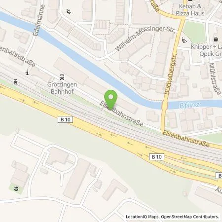 Standortübersicht der Tankstelle enercity AG in 76229 Karlsruhe
