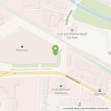Standortübersicht der Tankstelle EnBW mobility+ AG und Co.KG in 22529 Hamburg
