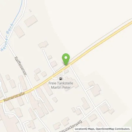 Standortübersicht der Tankstelle Tankstelle Peter (Einzelunternehmen) in 89438 Holzheim