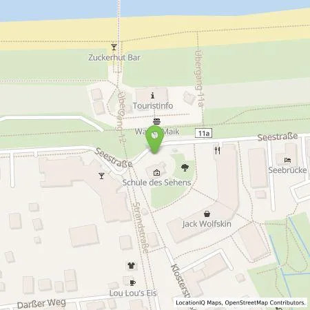 Standortübersicht der Tankstelle SWS Energie GmbH in 18374 Zingst