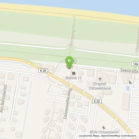 Standortübersicht der Tankstelle SWS Energie GmbH in 18374 Zingst