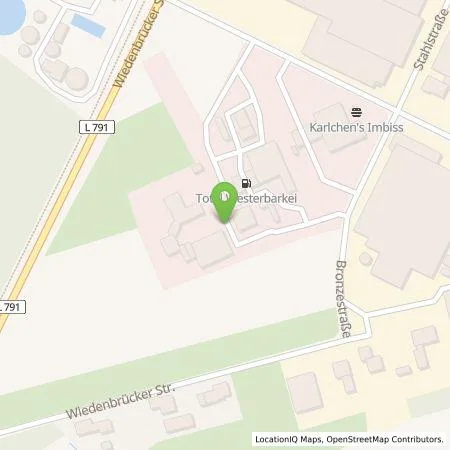 Standortübersicht der Tankstelle A. Westerbarkei GmbH & Co. KG in 33415 Verl