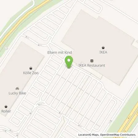 Standortübersicht der Tankstelle IKEA Deutschland GmbH in 97087 Würzburg