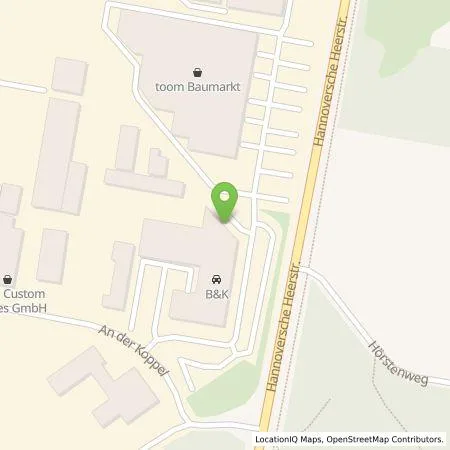 Standortübersicht der Tankstelle WELLER Premium GmbH in 29227 Celle