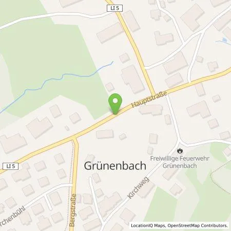 Standortübersicht der Tankstelle illwerke vkw AG in 88167 Grünenbach
