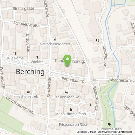 Standortübersicht der Tankstelle illwerke vkw AG in 92334 Berching