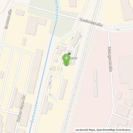 Standortübersicht der Tankstelle illwerke vkw AG in 88212 Ravensburg