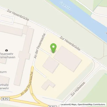 Standortübersicht der Tankstelle Stadtbäckerei Engelbrecht GmbH in 27570 Bremerhaven