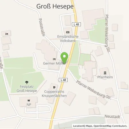 Standortübersicht der Tankstelle nvb smart GmbH in 49744 Geeste