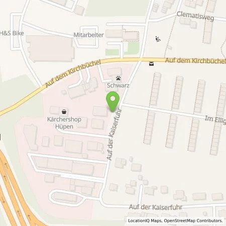Standortübersicht der Tankstelle Energie- und Wasserversorgung Bonn/Rhein-Sieg GmbH in 53127 Bonn