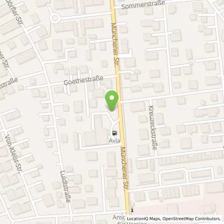 Standortübersicht der Tankstelle Autohaus Gelb & Sohn GmbH in 86415 Mering