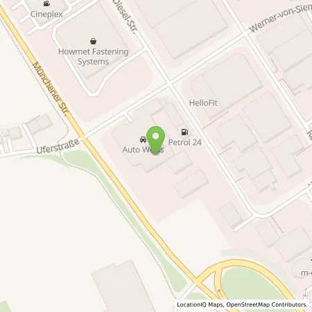 Standortübersicht der Tankstelle Auto Weiss GmbH & Co. KG in 86551 Aichach