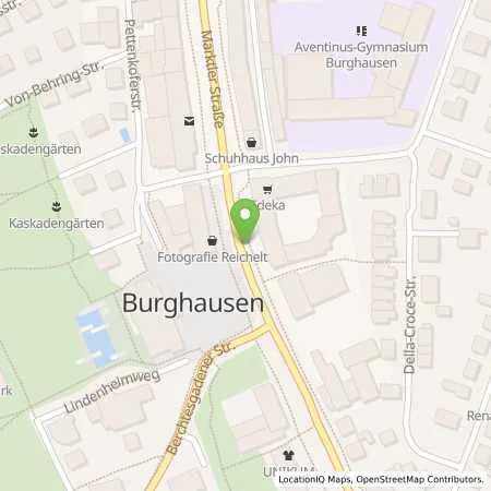 Standortübersicht der Tankstelle Mer Germany GmbH in 84489 Burghausen