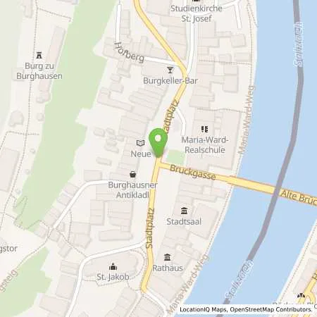 Standortübersicht der Tankstelle Mer Germany GmbH in 84489 Burghausen